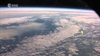 Красивое видео нашей планеты Земля сделаного из космоса